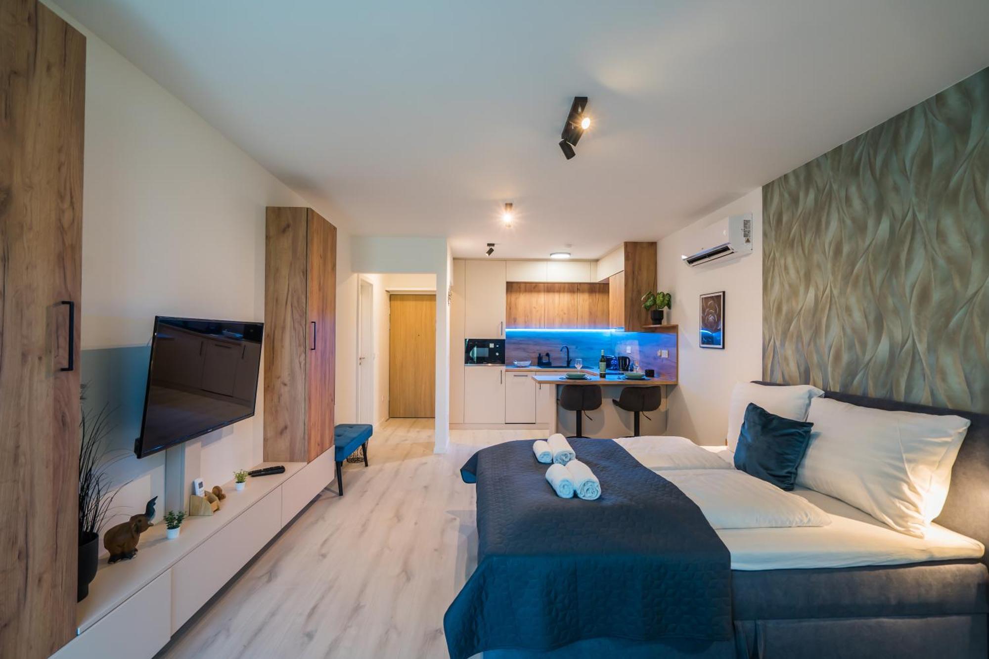 Myflat Wave 36 Suite Siofok Luaran gambar